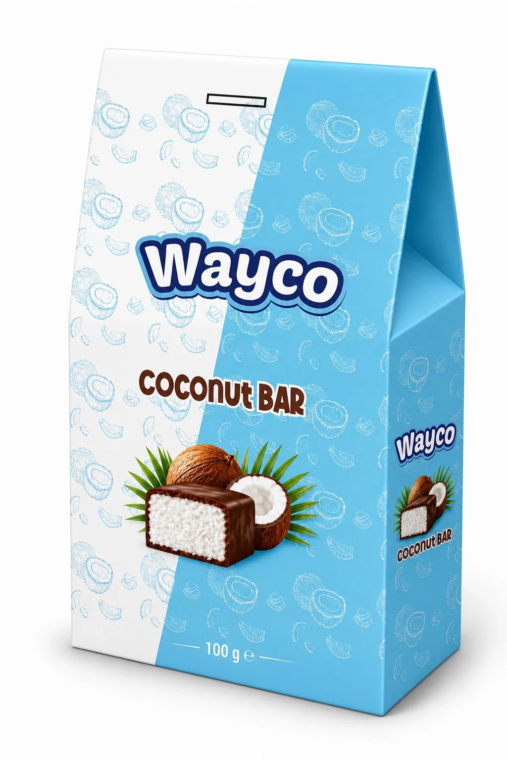 Wayco كرات ويفر وايكو باللوز وجوز الهند 100 g