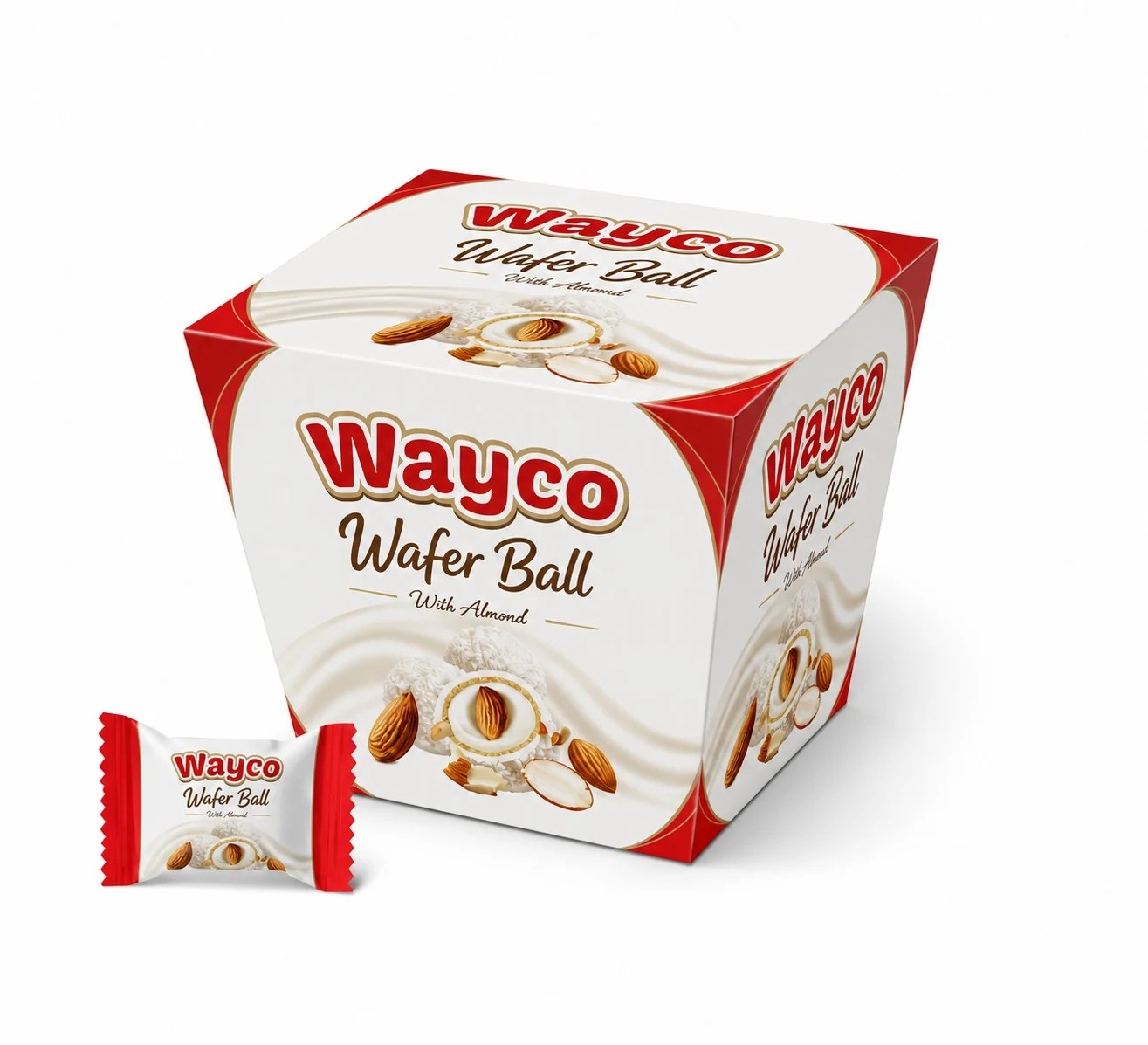 Wayco كرات ويفر وايكو باللوز وجوز الهند 150 غ 150 g