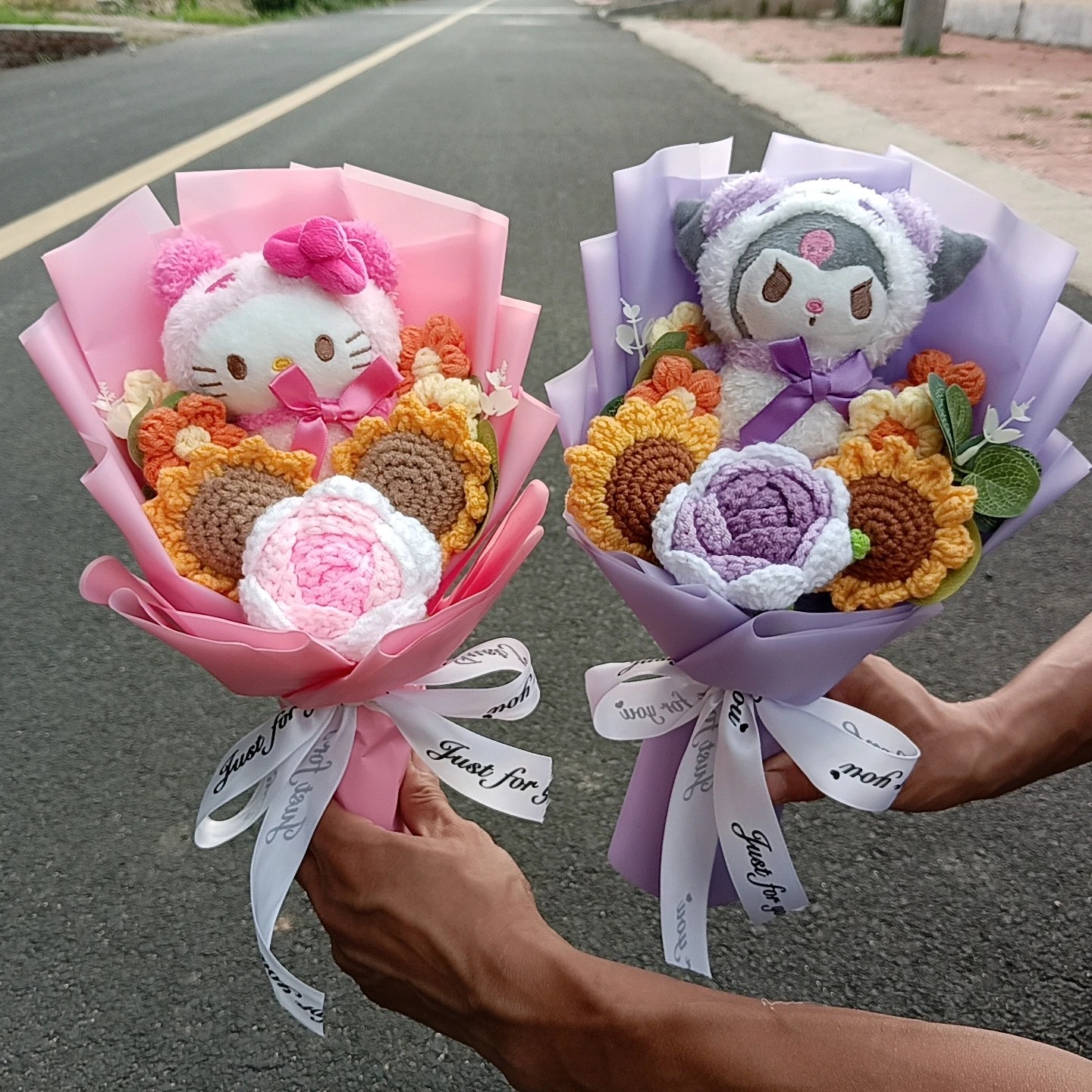 Kawaii Sanrio Plush Flower Bouquet 1