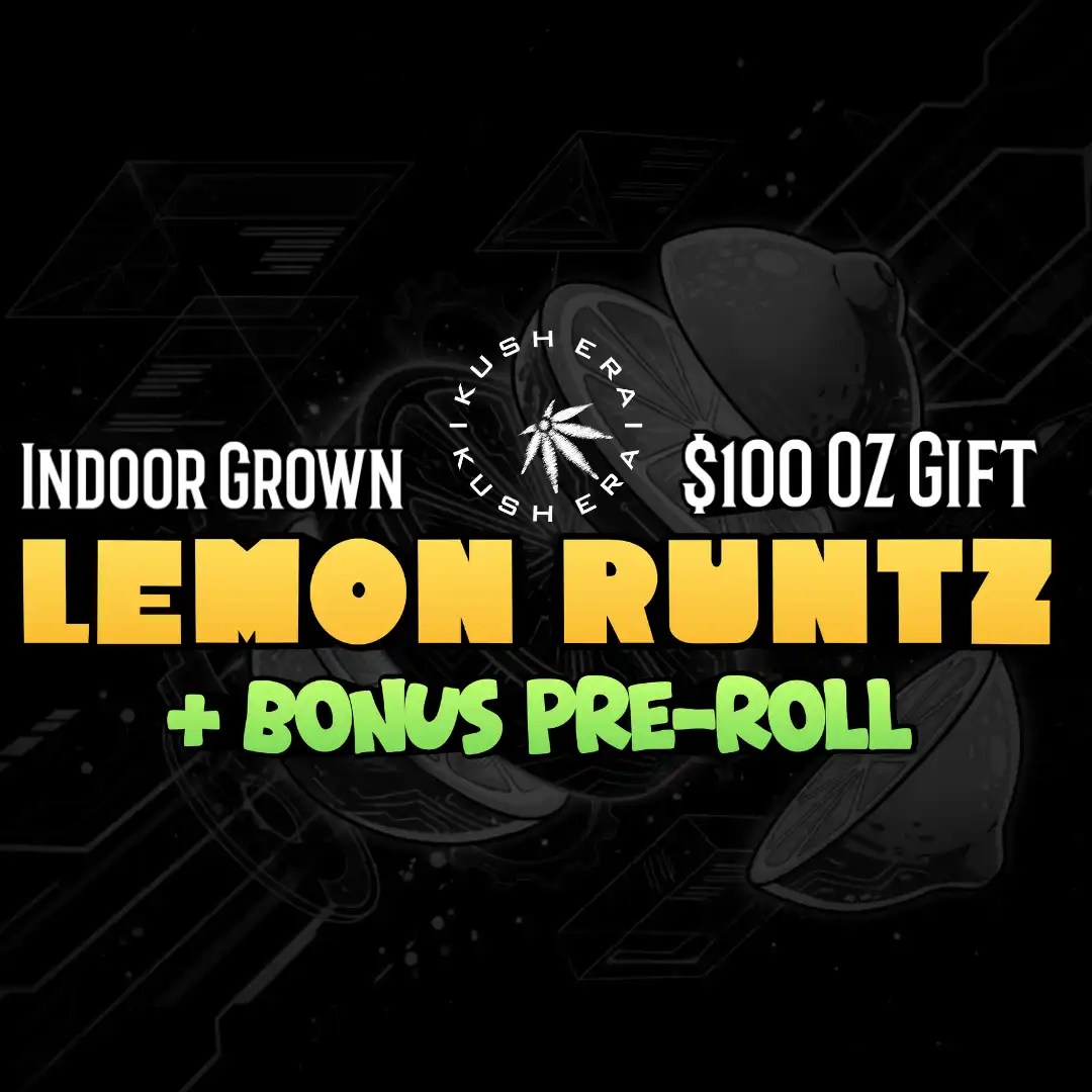 [$90 Premium OZ + Pre-Roll] Lemon Runtz | Hybrid Flower