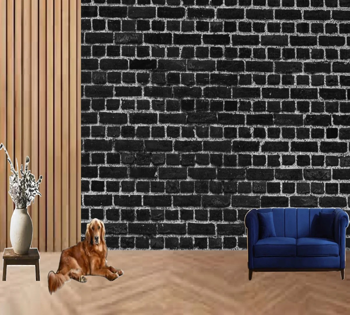 Photo Wall Texture Pattern Wallpaper