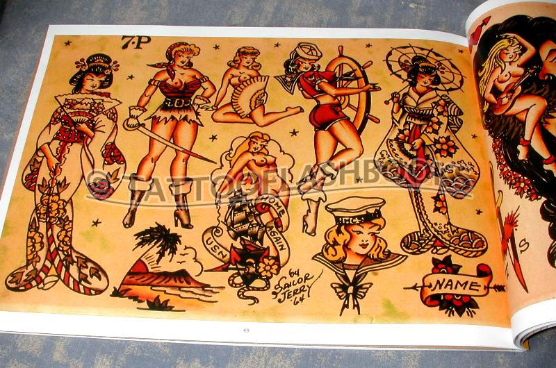 Tattooflashbooks.com - Sailor Jerry - Sailor Jerry Tattoo Flash Volume 3 530_x_800_jpg