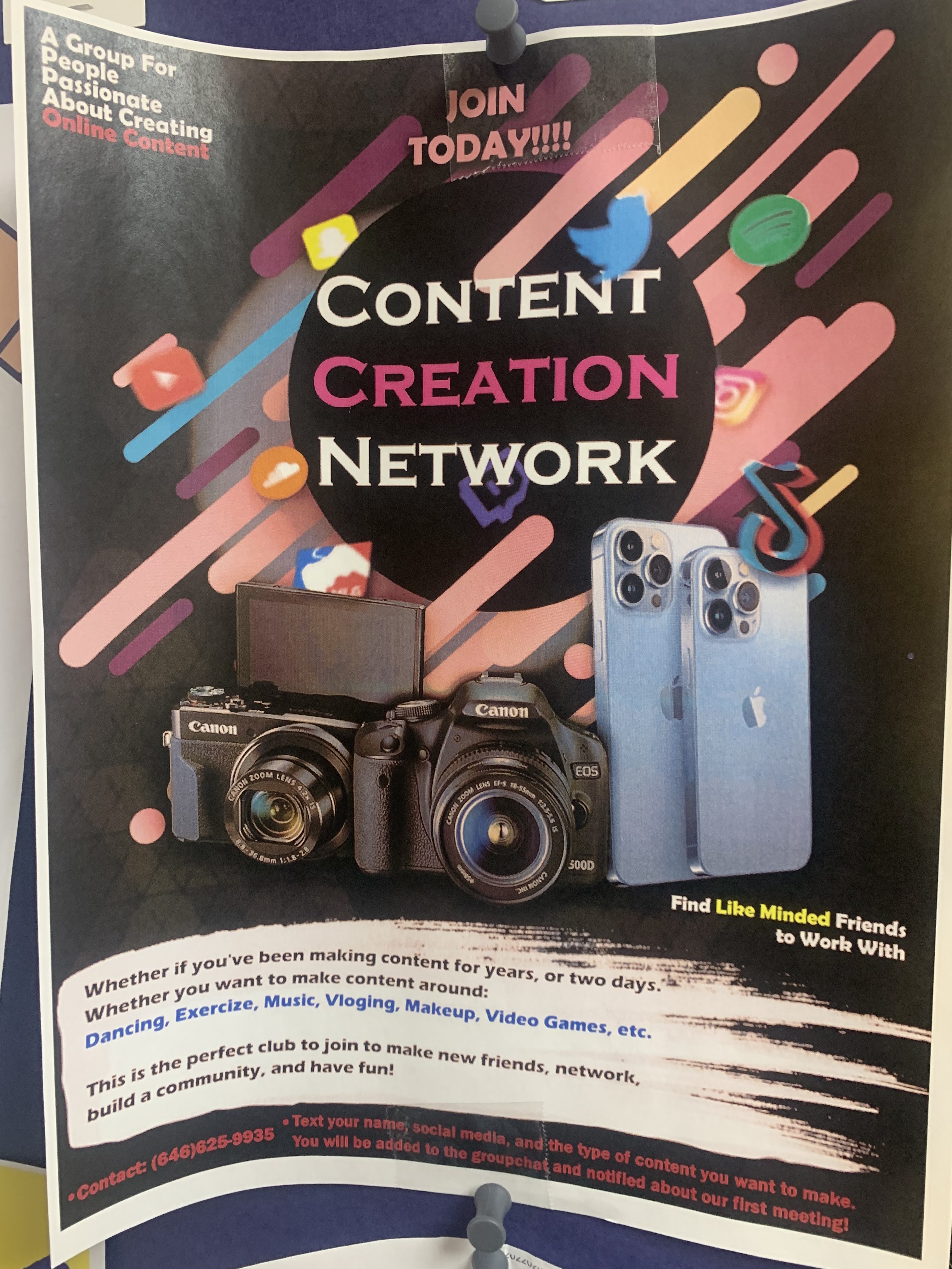 Content Creation Network: Kean's Newest Club for Students Looking to Share  Their Talent