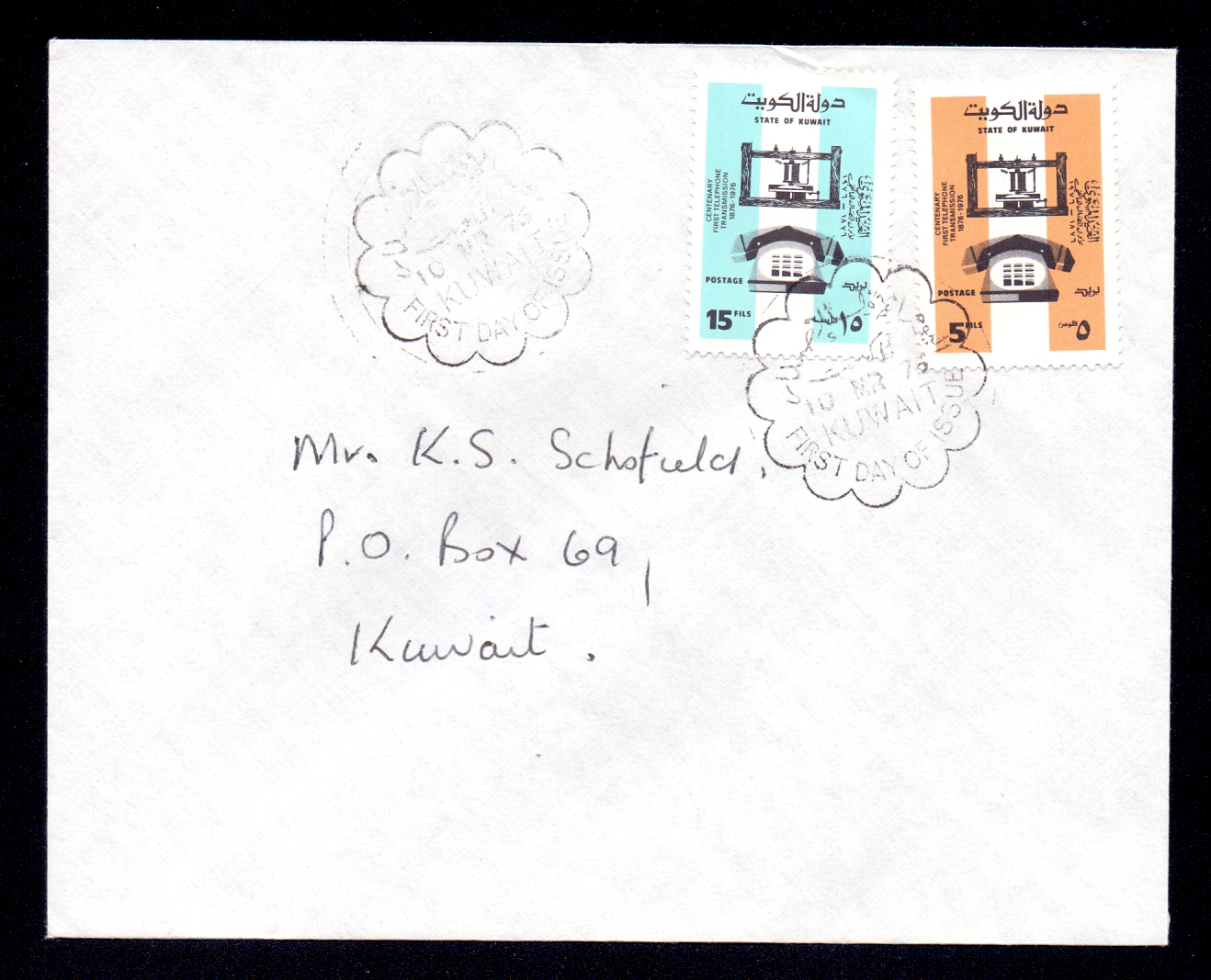 1976, March 10 – First Day Cover of Telephone Centenary