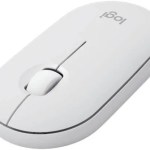 Logitech Wireless Pebble Mouse 2 M350s - Tonal White / Logit