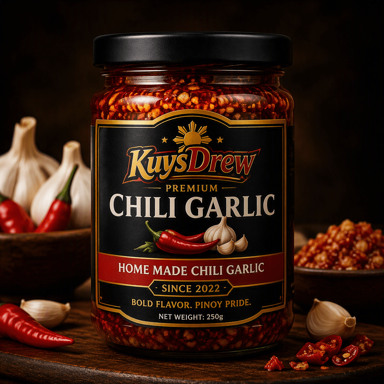 Kuys Drew Chili Garlic
