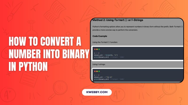 Convert Number To Binary In Python Locash - Best Minimal Designs in HD