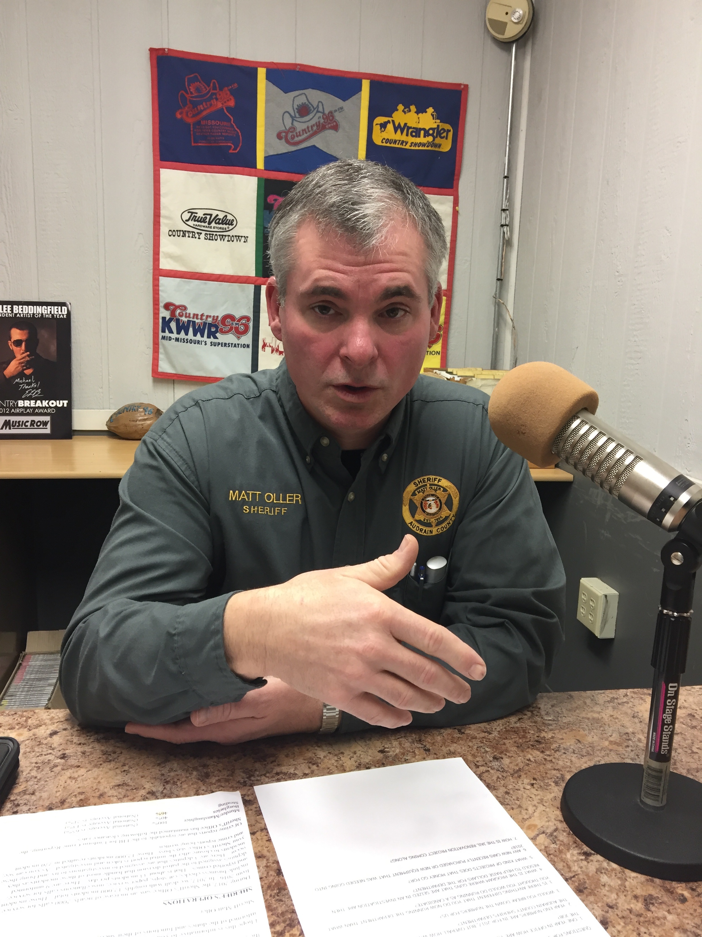 Audrain County Sheriff Matt Oller Saturday Morning Guest on Public Perspectives