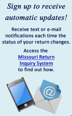 Missourians Can Receive Tax Return Alerts