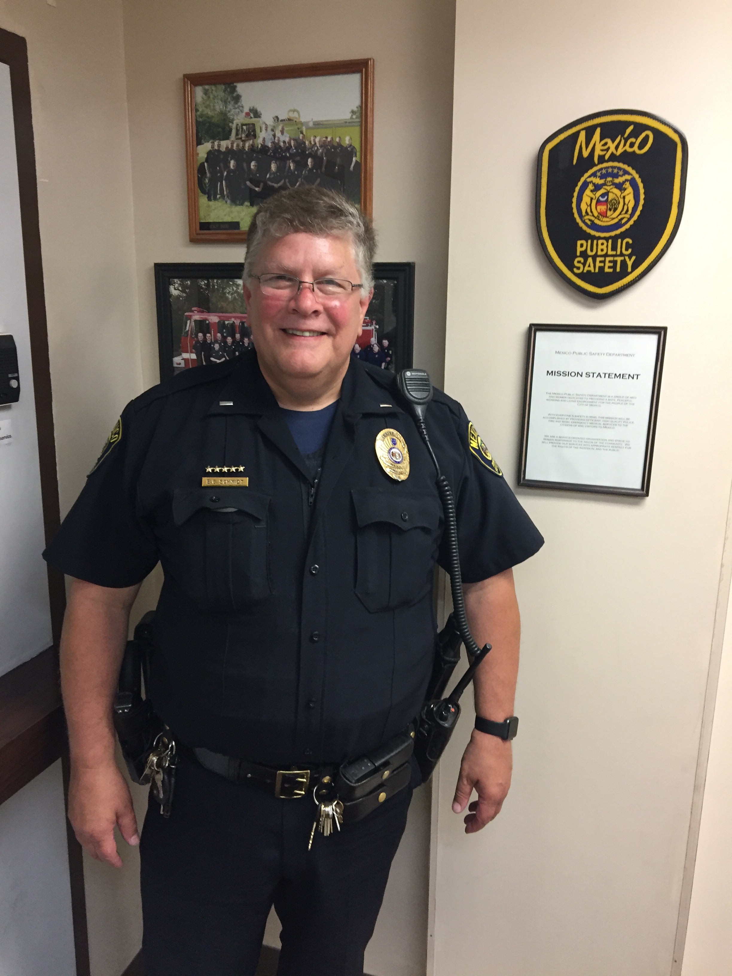 Twenty Year Veteran of Mexico Public Safety Retiring