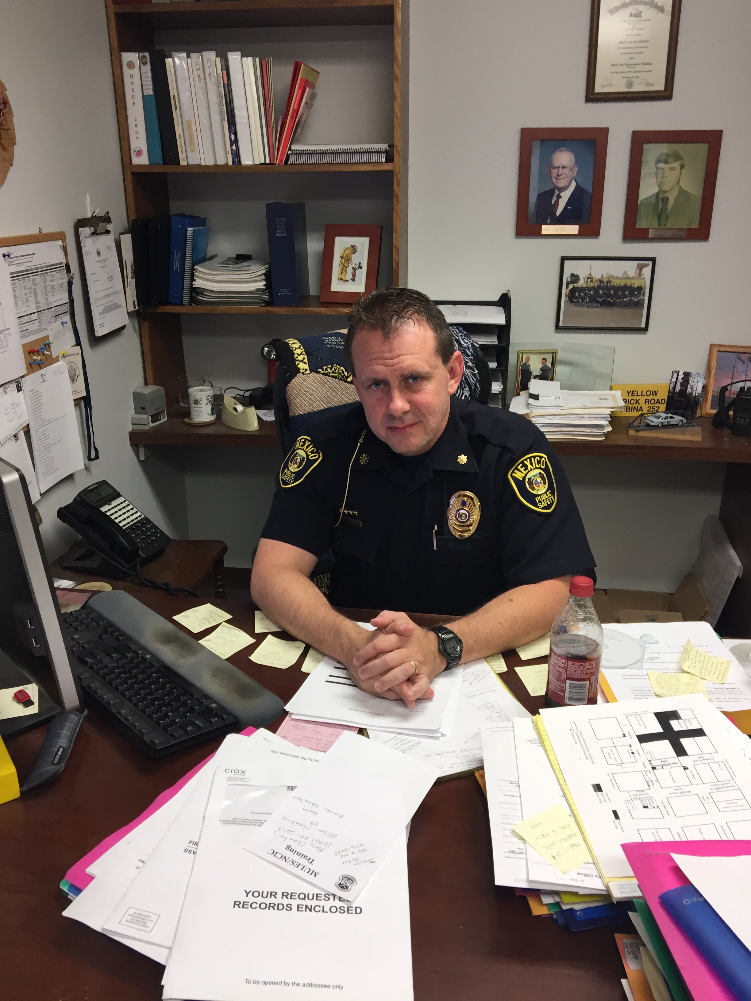 Mexico Public Safety Major Brice Mesko Addresses Damage To Hospital