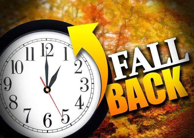 Daylight Savings Time Ends Sunday Turn Back Clocks