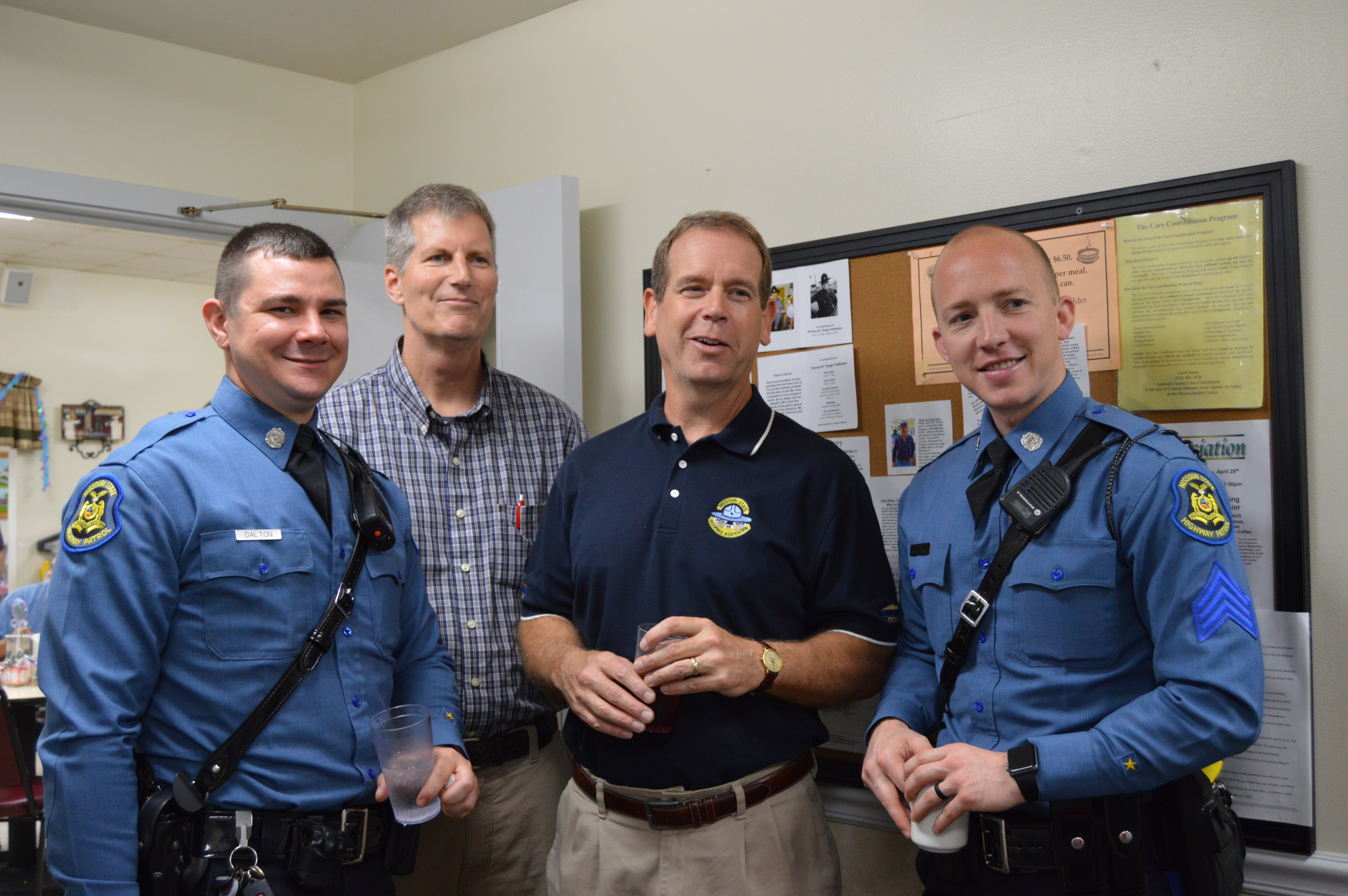 Mexico Senior Center Hosts Law Enforcement