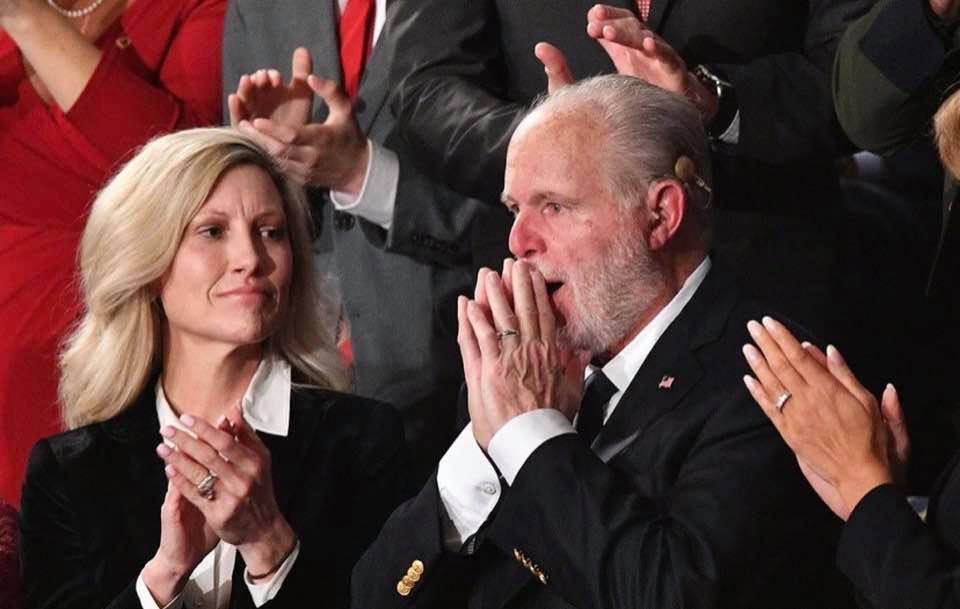 Missouri Native Rush Limbaugh Awarded Highest Civilian Honor During President Trump’s State of the Union Address