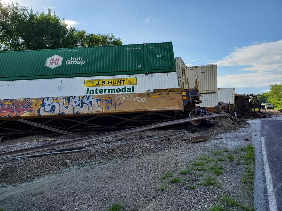 Train Derailment In New Florence