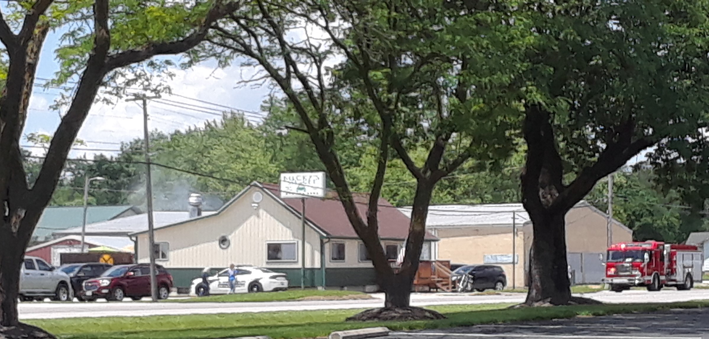MPSD Responds To Fire Call At Bucky’s Sit or Get
