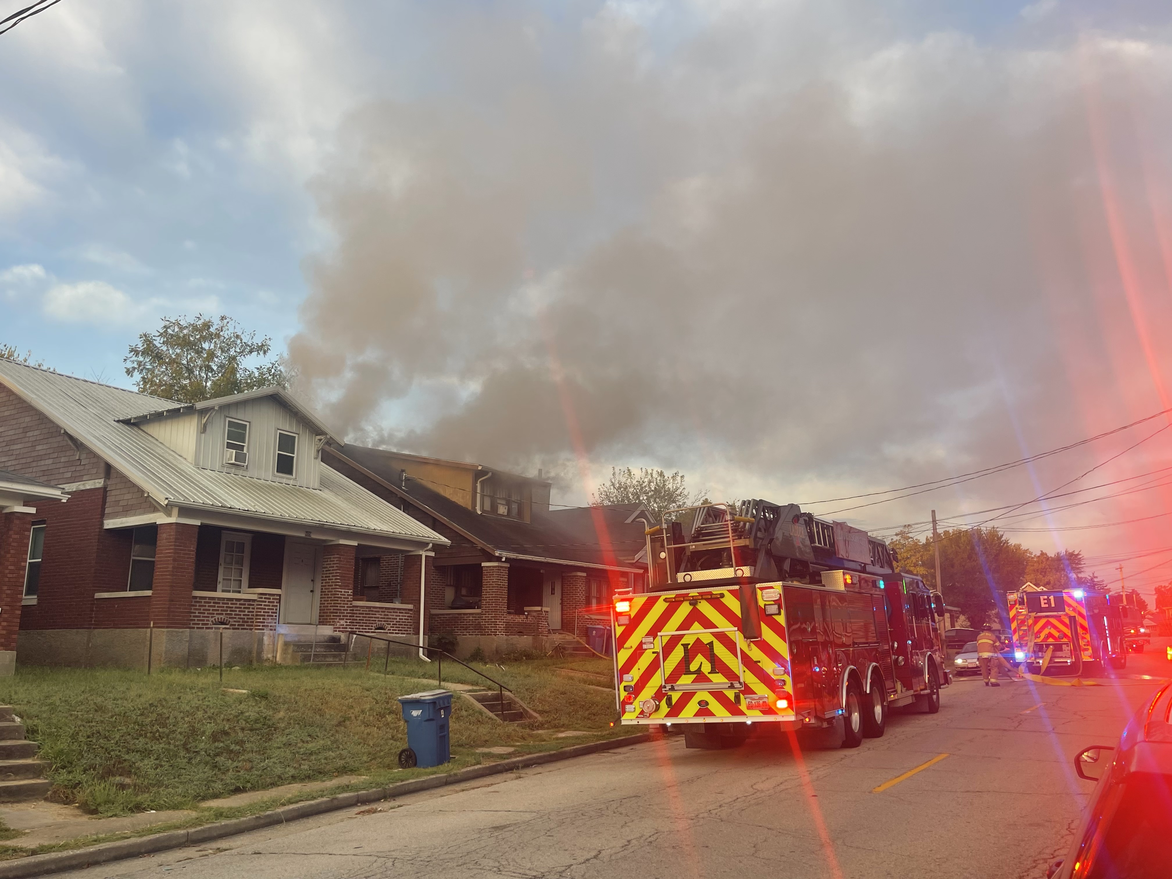 Two people displaced by Jefferson City fire