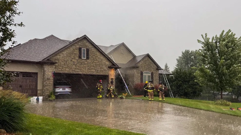 Crews Suspect Columbia Fire Started by Lightning Strike