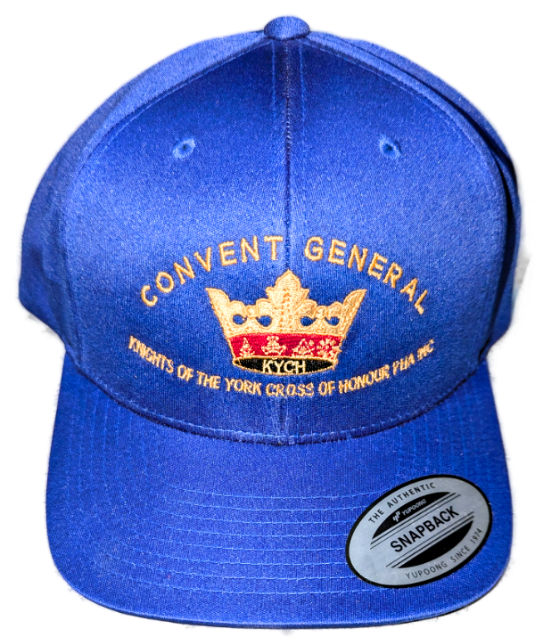 Convent General Crown Hat Blue
