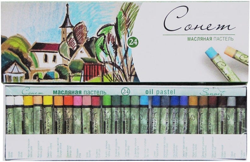 Sonnet Artists' oil pastels 24 col.