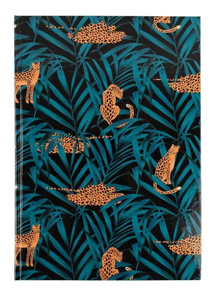 Axent Notebook Leopard, A4, 96 sheets, square, dark blue