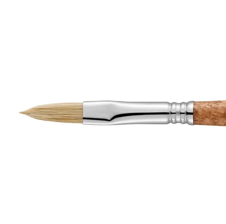 Escoda Brush Futura Long Filbert Synthetic Chungking Bristle