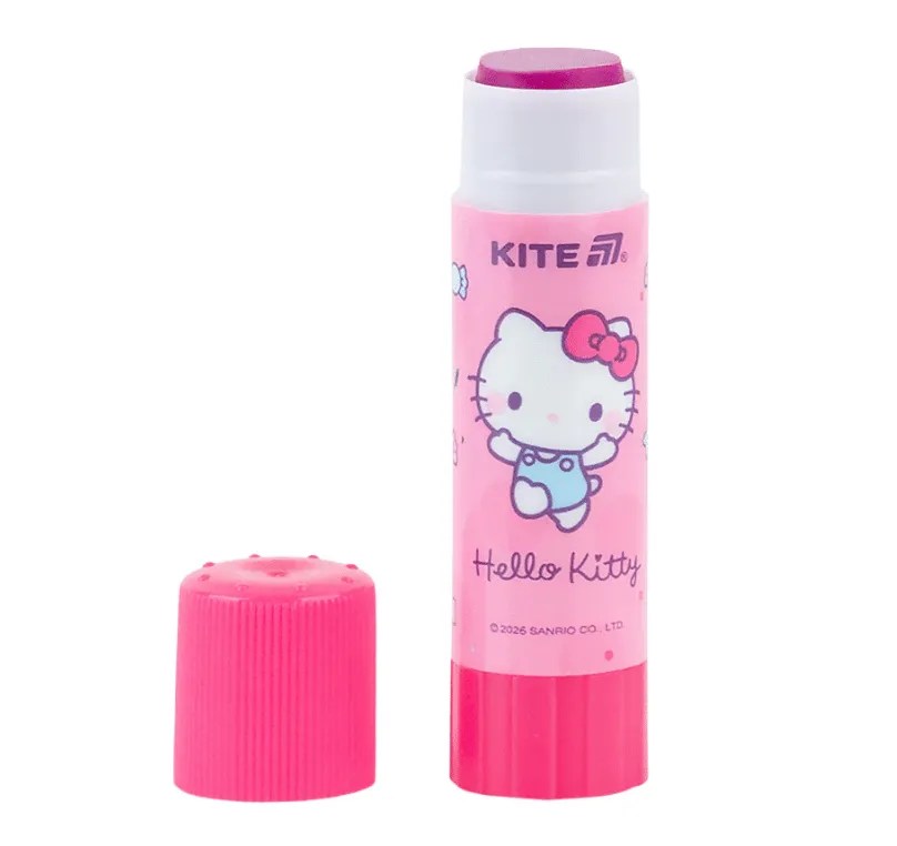 Hello Kitty PVP Glue Stick with Indicator, 8 g