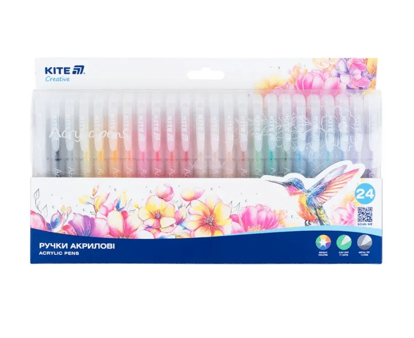 Kite Acrylic pens Creative 24 colors