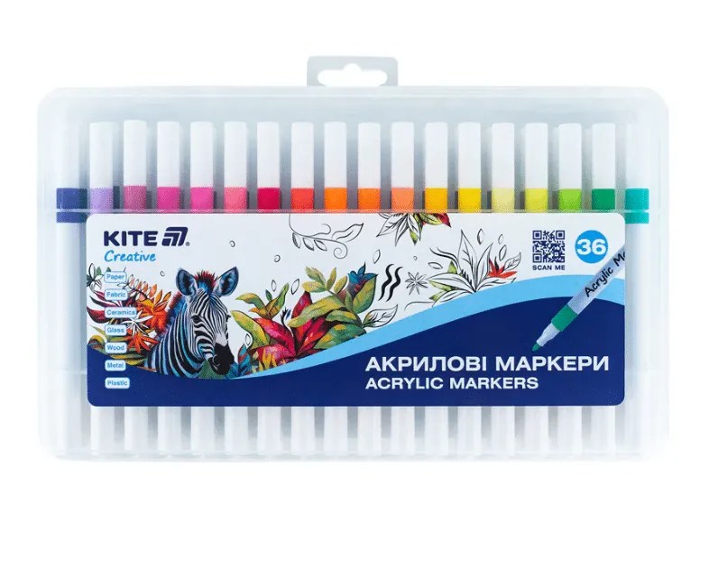 Acrylic markers Creative, 36 colors