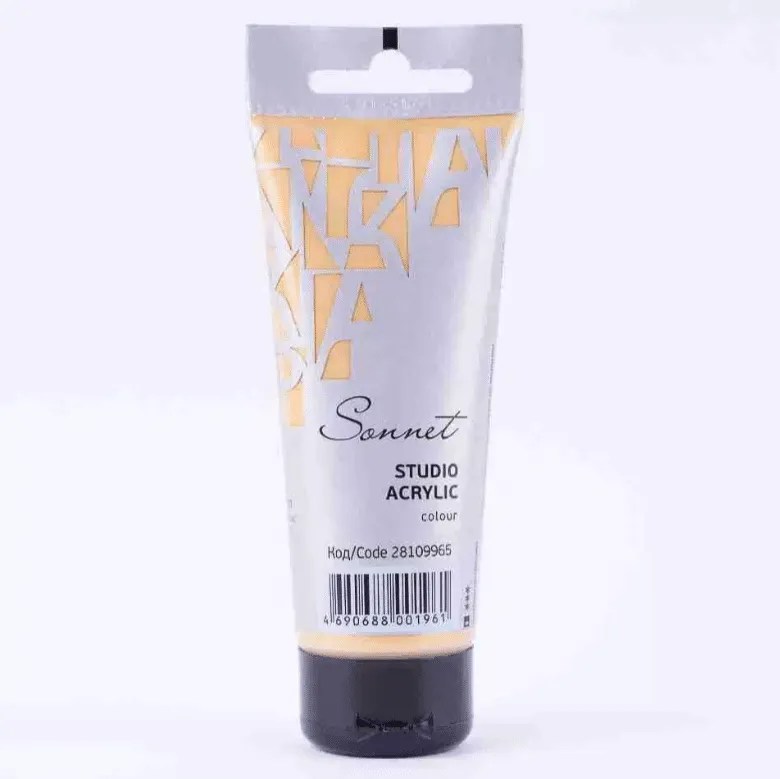 Acrylic Paint “Sonnet” tube 75ml Gold
