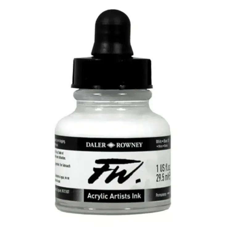 FW Acrylic Ink 29.5 ml White