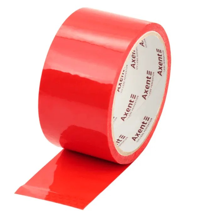 Axent Packing Tape 48mm x 35m 40Mic Red