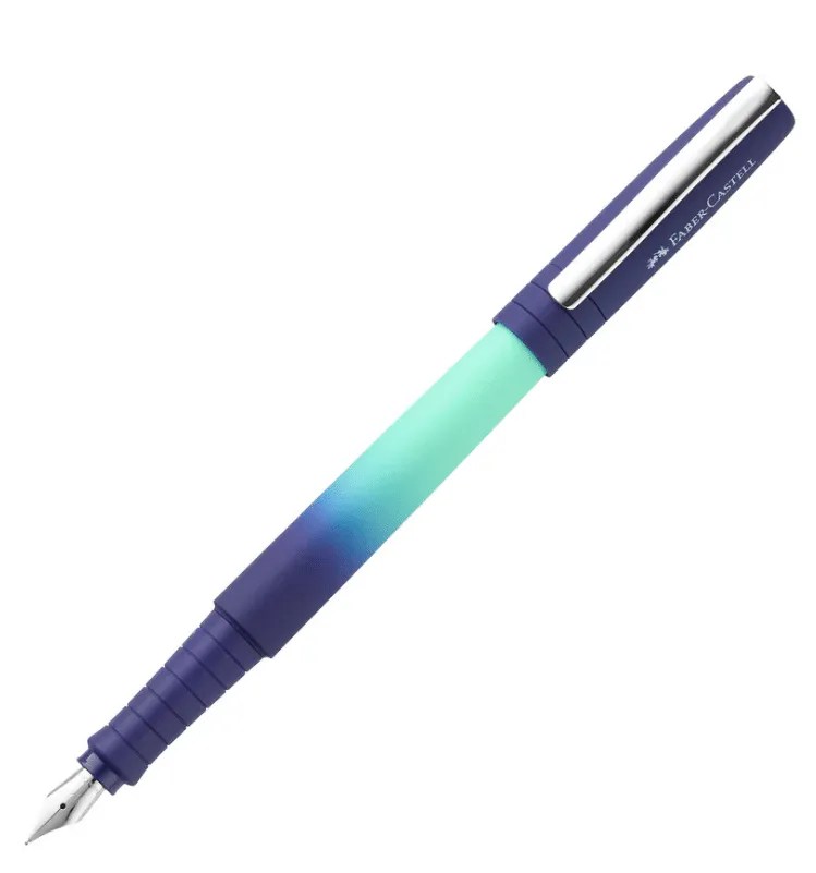 Faber Castell Flow Buzzing Blue Fountain Pen
