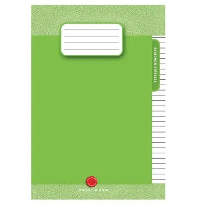 Camel MONORIGO PP Cover Ex, Book A4 60SH. Apple Green