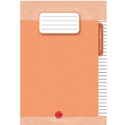 Camel MONORIGO PP Cover Ex, Book A4 60SH. Orange