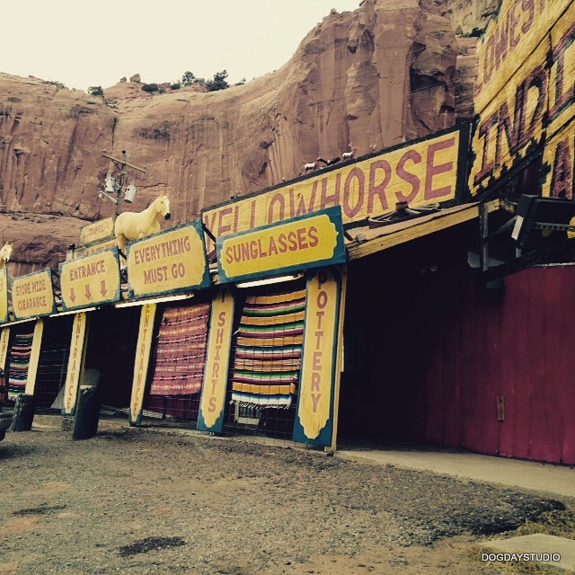 The Yellow Horse shopping outpost on Ariona