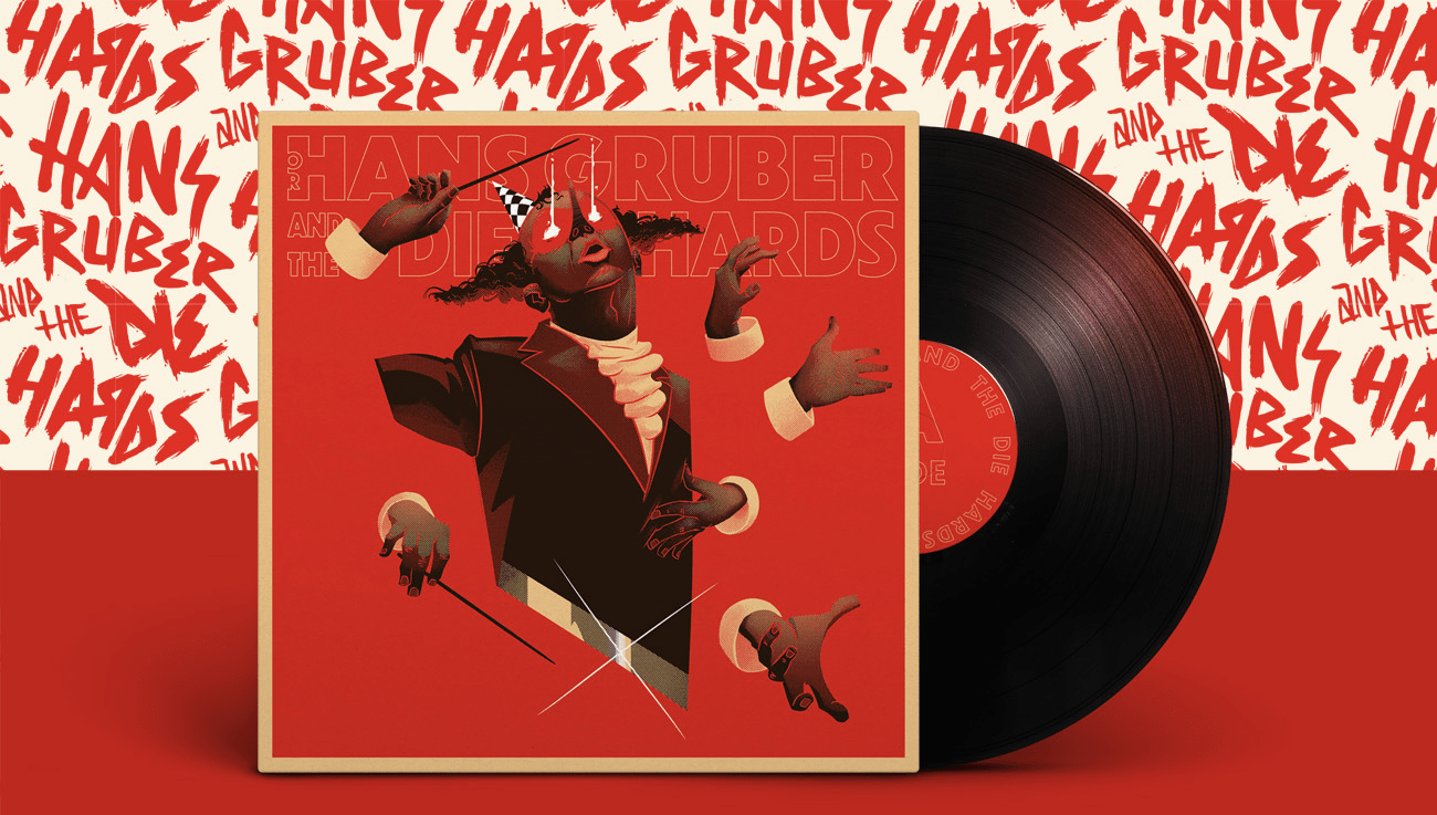 "OR" Hans Gruber and the Diehards album mockup