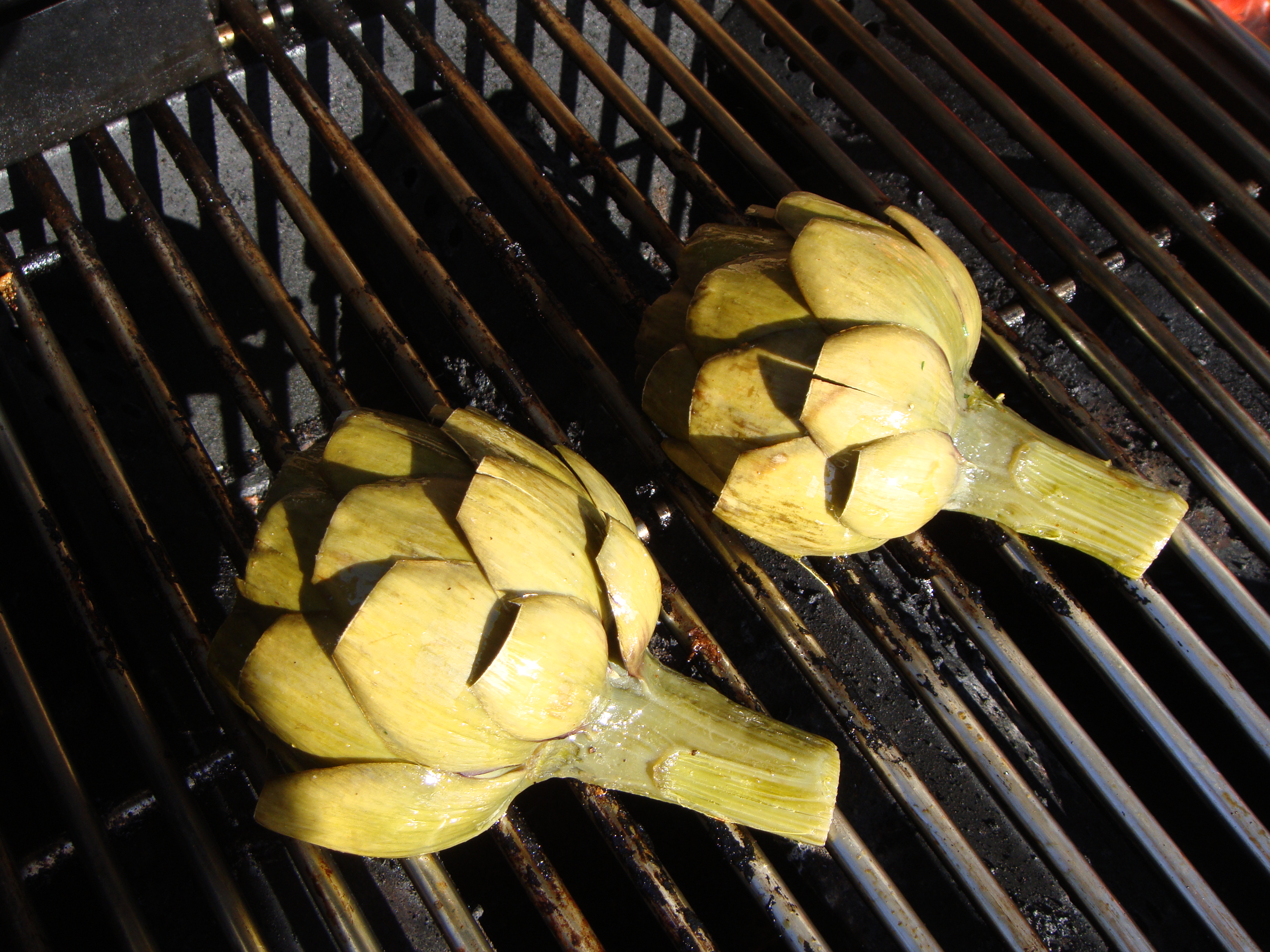 Simply Delicious Bandera S Grilled Artichoke With Remoulade