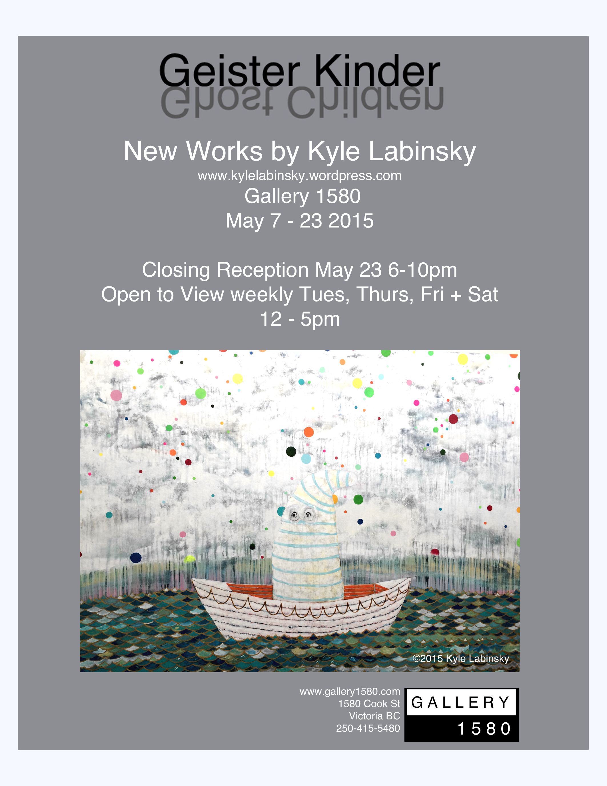 Poster from "Geister Kinder" May 2015