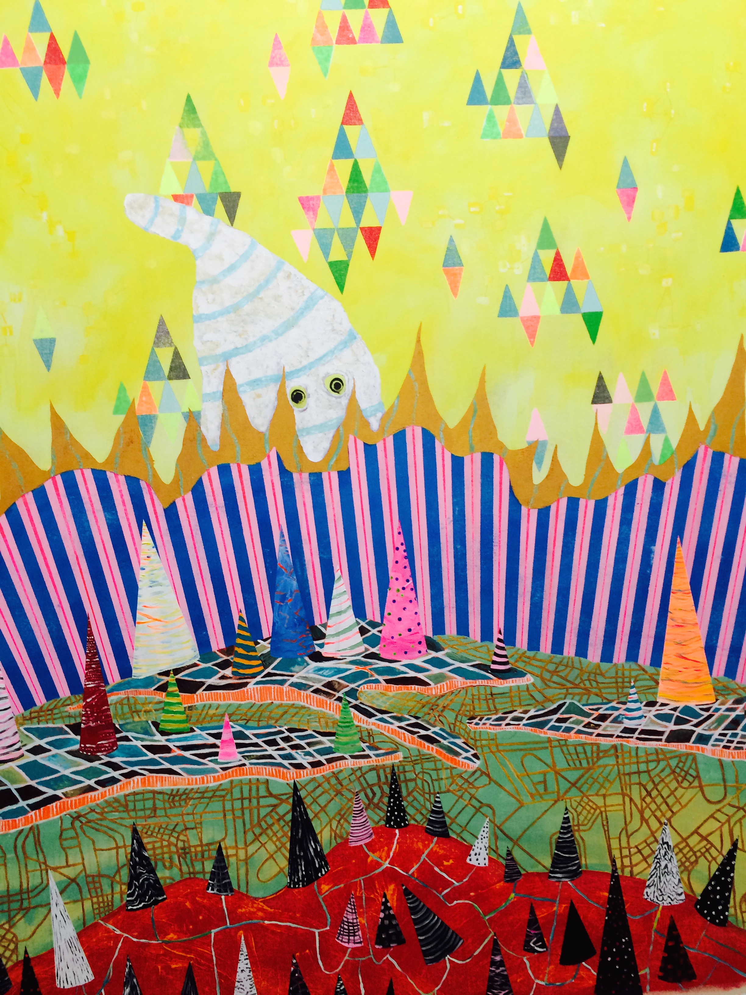 Preparing for the Inevitable 59" x79" ©2015 Kyle Labinsky