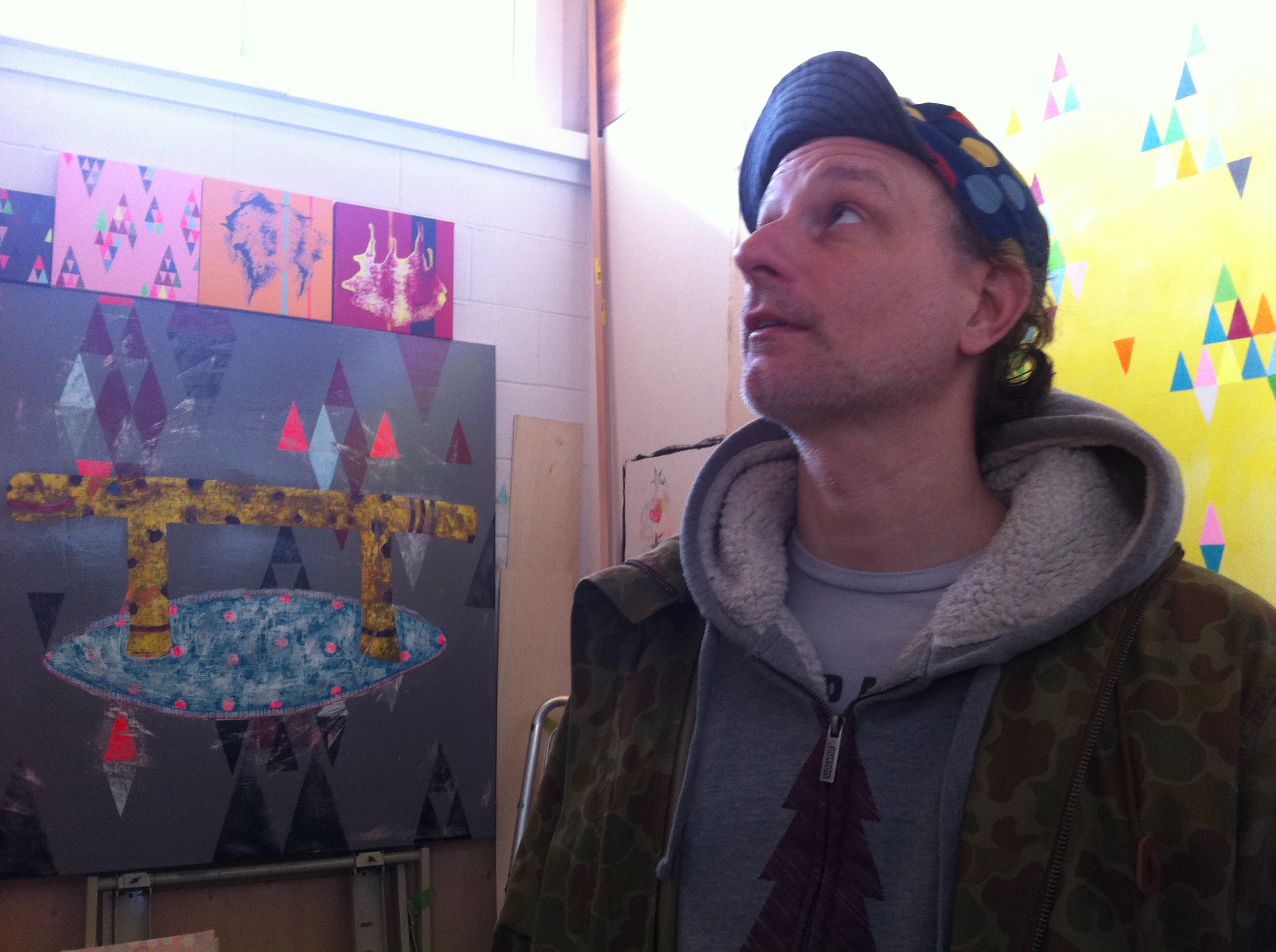 Kyle in the studio 2015