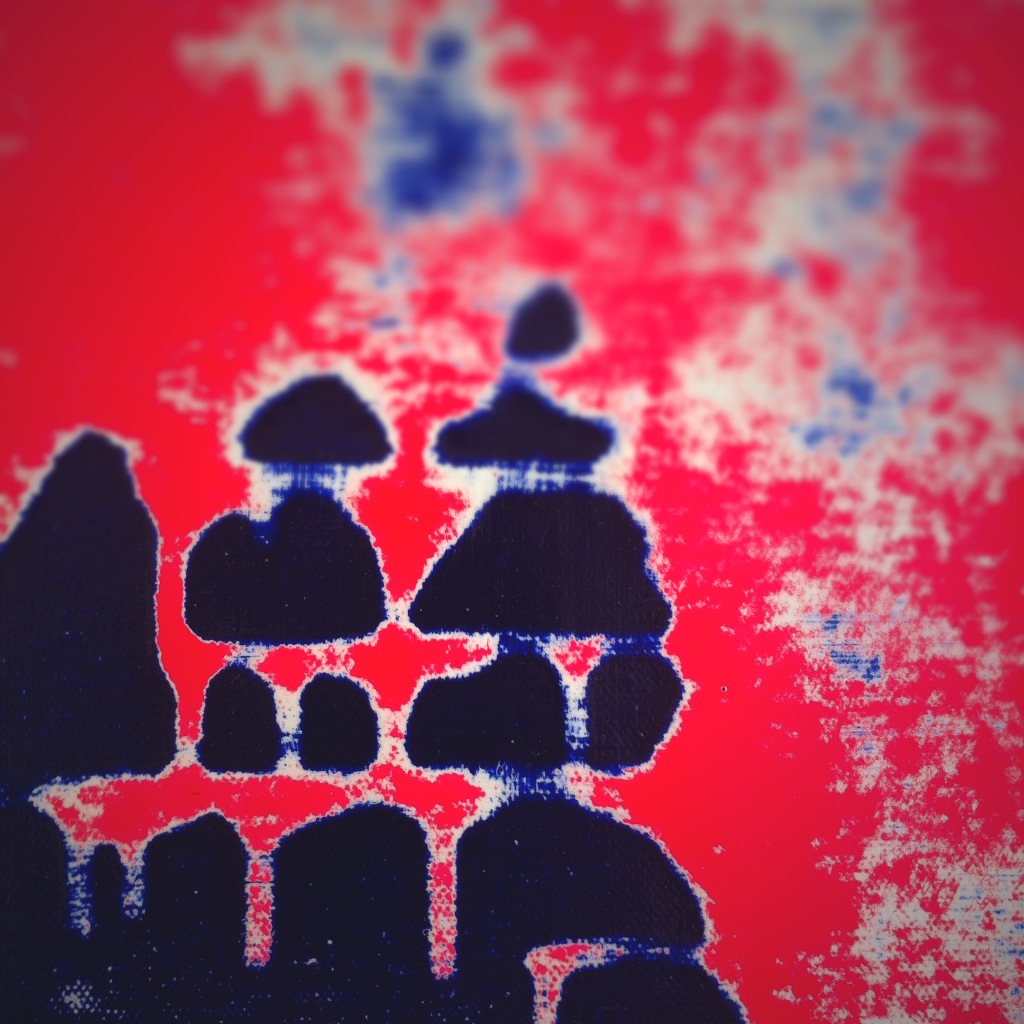 detail from a piece from the series "Purity of Abstraction" ©2015 Kyle Labinsky