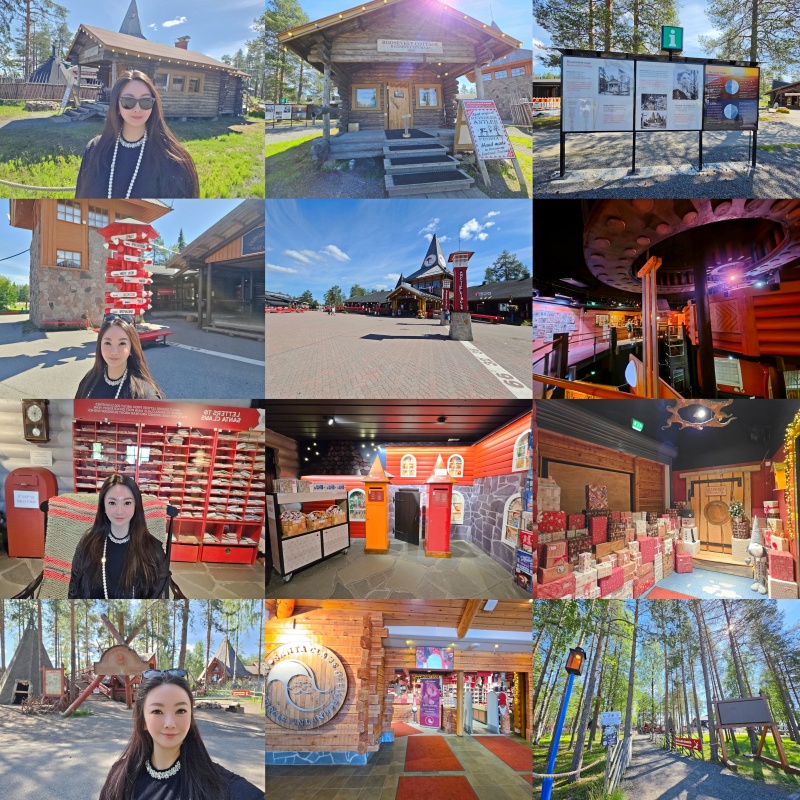 「北歐四國-芬蘭」羅瓦涅米（Rovaniemi）的聖誕老人村Santa claus Village和辦公室
