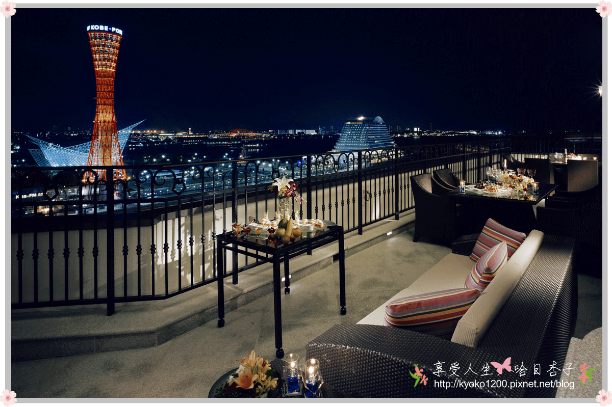 神戶住宿    │   神戶Harborland套房飯店    │   視野超棒的海景客房