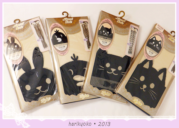 日本必買 ★ 315日圓超口愛的動物圖案絲襪！