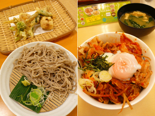 天氣熱，吃蕎麥麵消暑