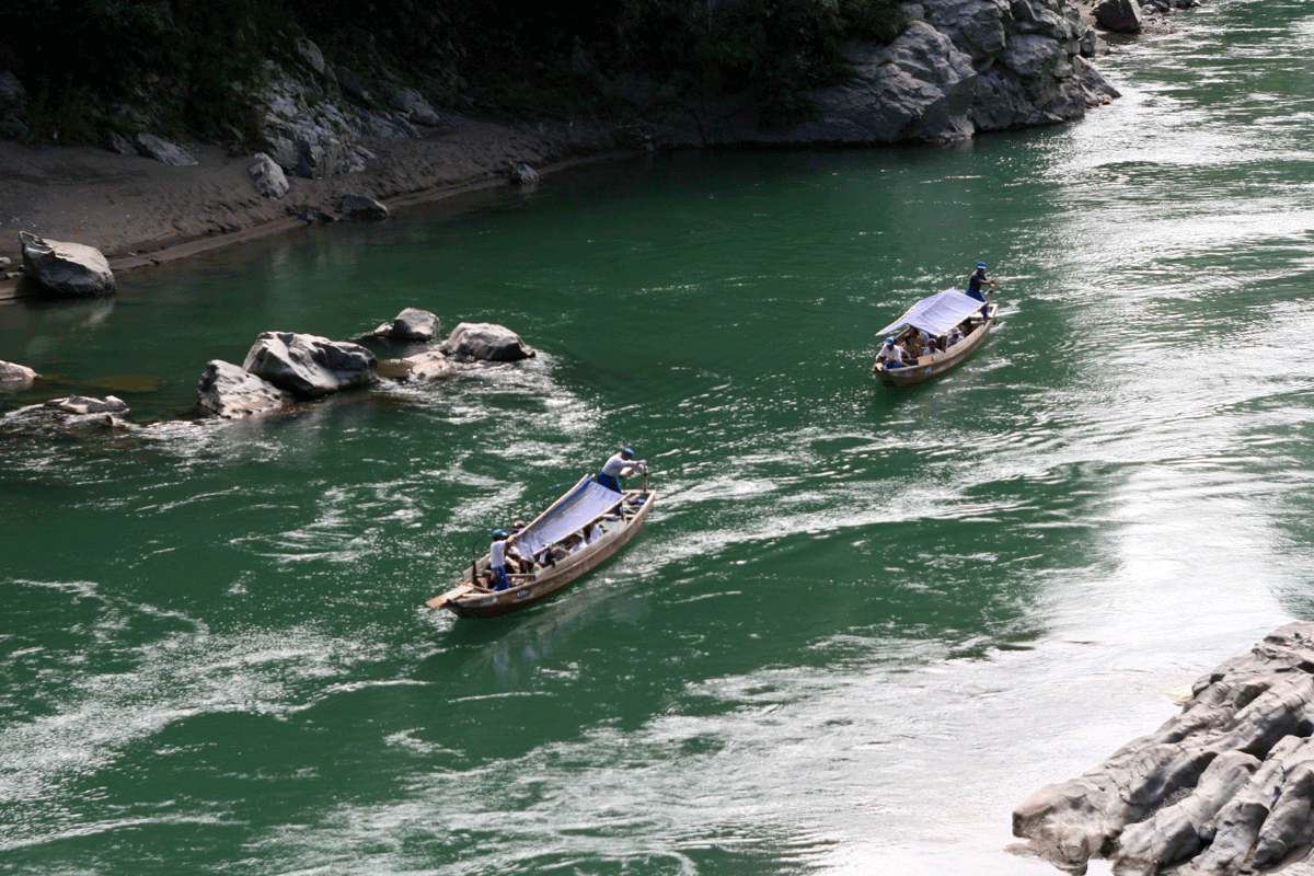 熊本縣觀光   │   人吉市・球磨川觀光船搭乘記