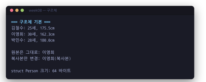 구조체