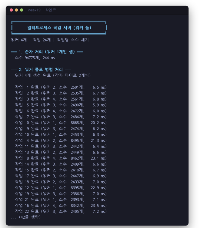작업 큐