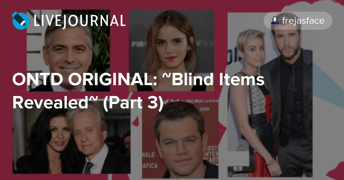 41+ Awesome Lainey Blinds Revealed - ONTD Original: Lainey Blinds Revealed, Part 2 : A lainey gossip blind item that could not be more obviously about heather and chord.